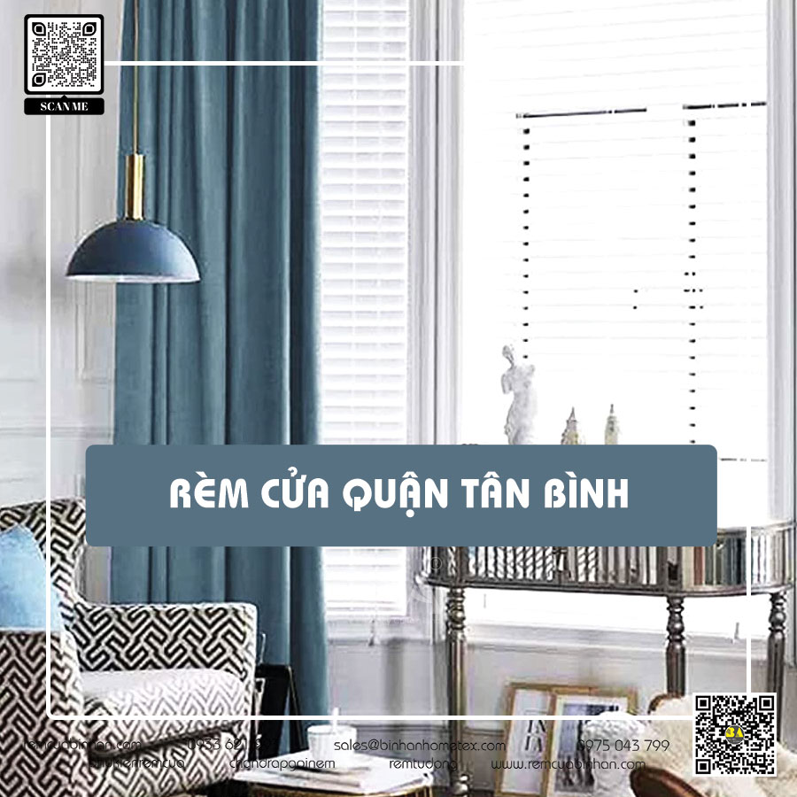 Rèm cửa đẹp quận Tân Bình: Tạo không gian sang trọng và ấm cúng cho ngôi nhà của bạn