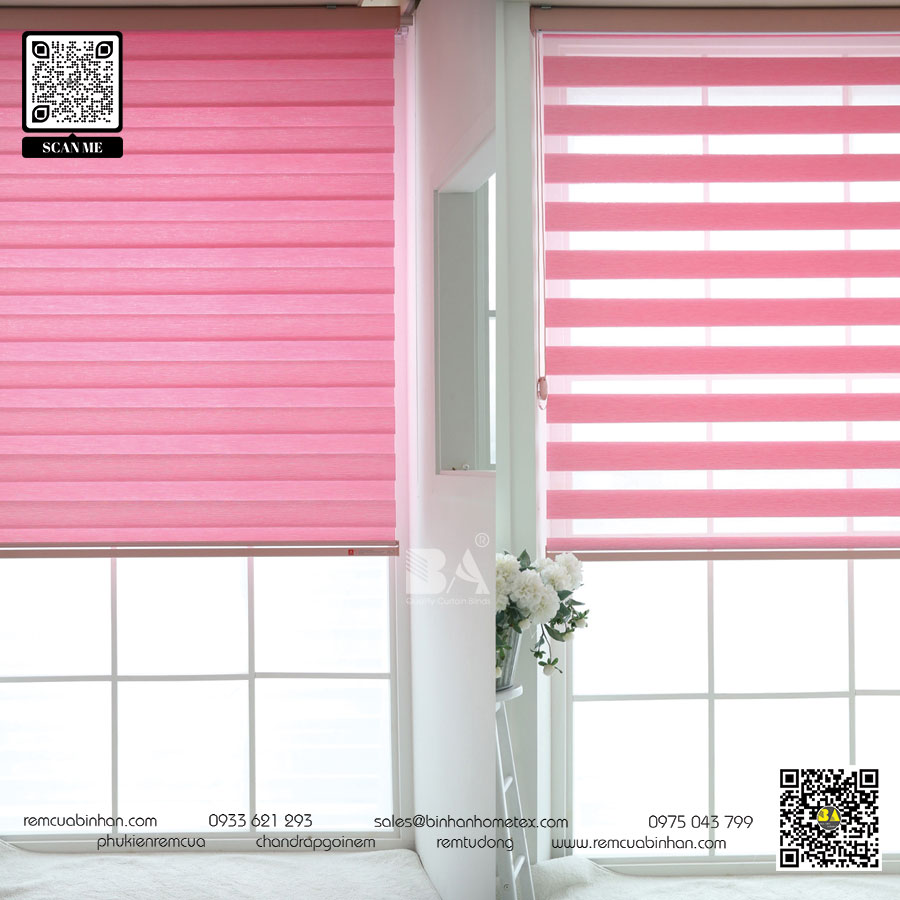 Mẹo trang trí phòng khách với rèm cầu vồng Hàn Quốc