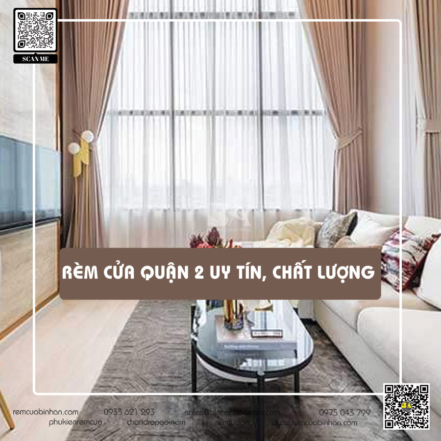 Mua Màn Rèm Cửa Tại Quận 2 TP.HCM