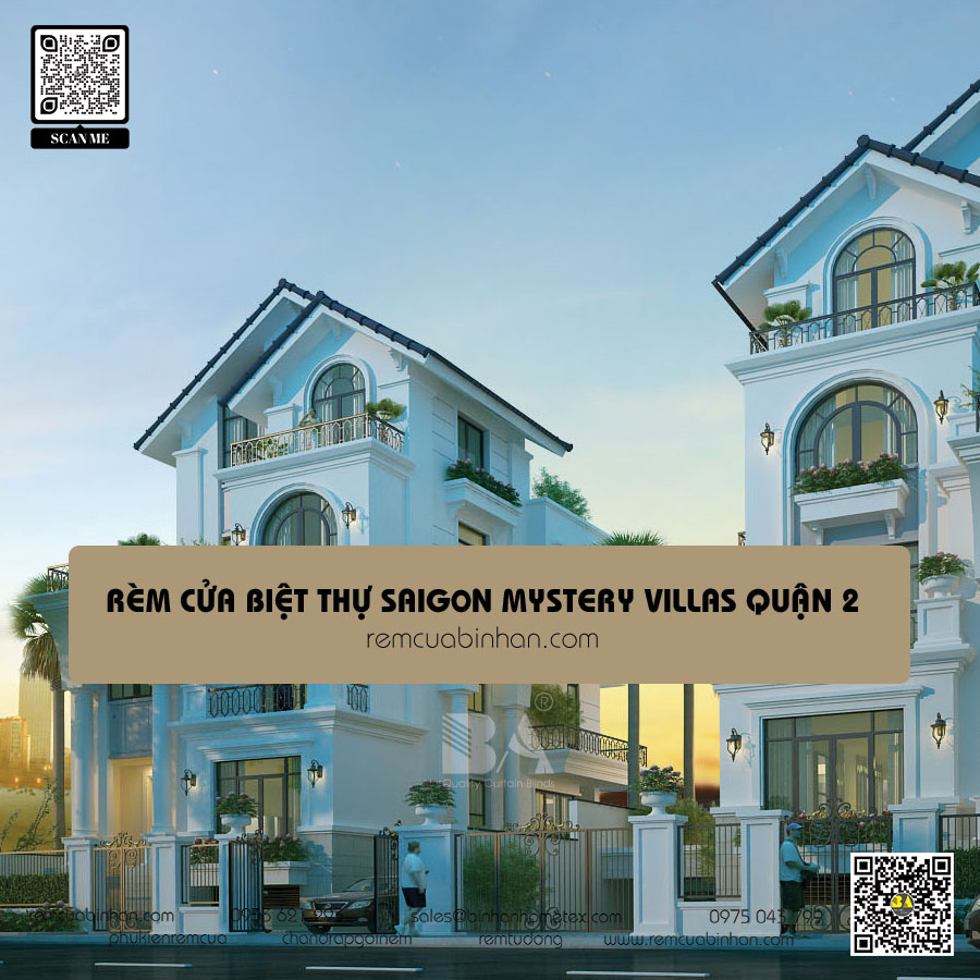 Mua rèm cho Saigon Mystery Villas