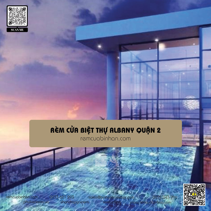 Mua rèm cửa cho căn hộ Albany Quận 2 | Giá tốt