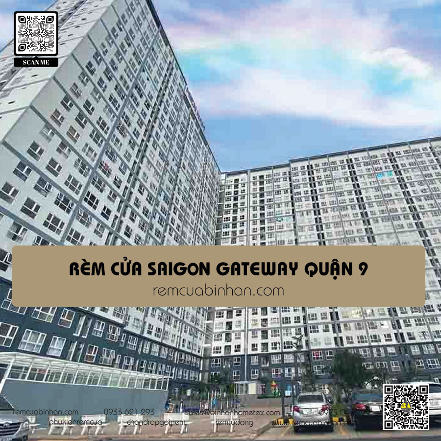 Mua rèm cửa Saigon Gateway giá rẻ - Nhà cung cấp uy tín