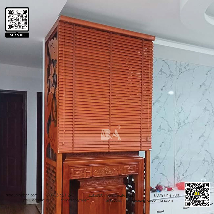 Mua rèm sáo gỗ phòng thờ - Lưu ý quan trọng để chọn lựa sản phẩm chất lượng