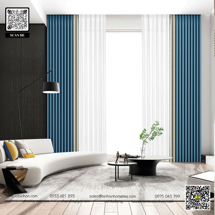 Những lưu ý khi lựa chọn rèm phòng khách cho căn hộ diện tích nhỏ