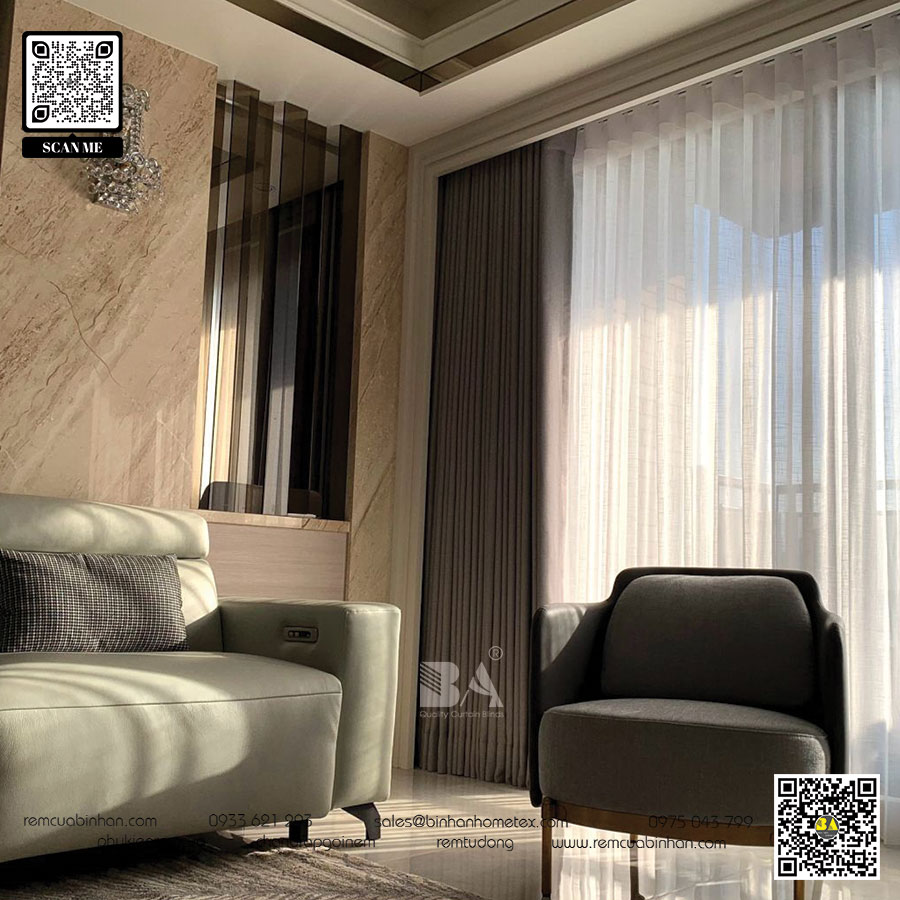 Những lý do nên chọn rèm cửa hai lớp cho căn hộ chung cư