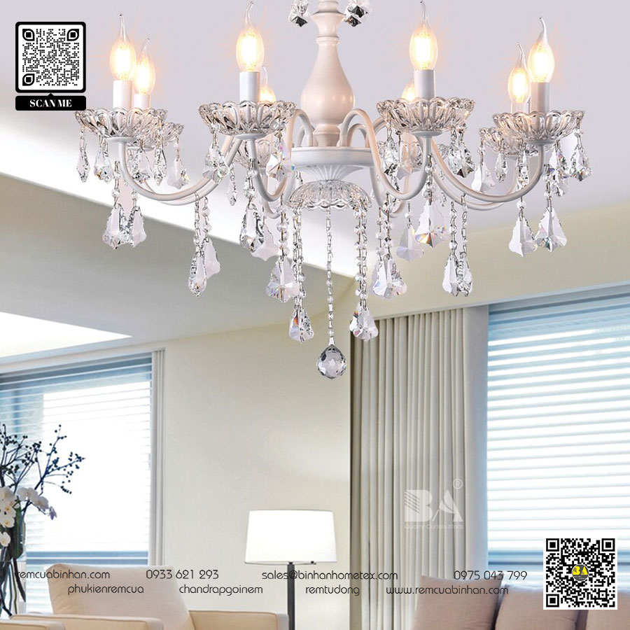 Phối màu sắc rèm sáo gỗ với nội thất và trang trí tường