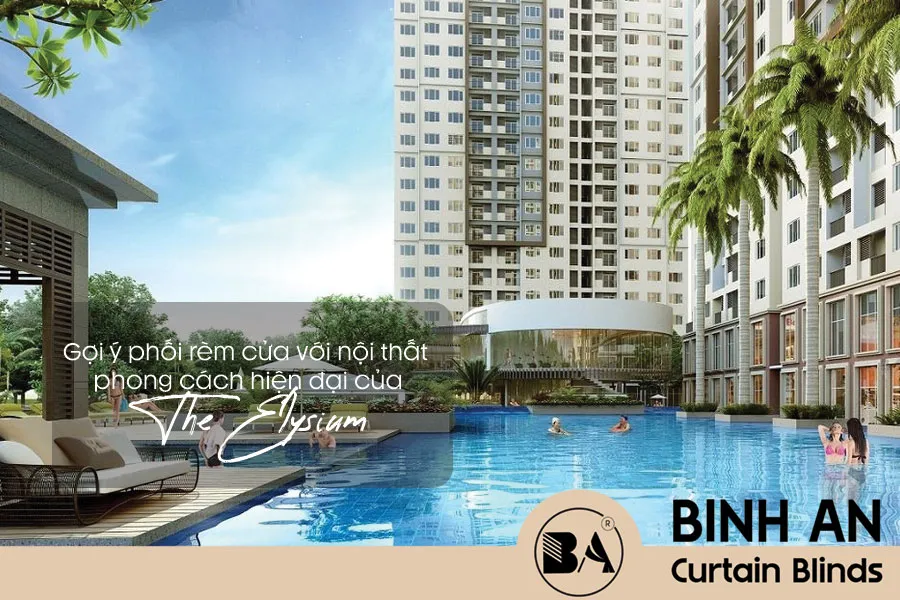 Gợi Ý Phối Rèm Cửa Cho Căn Hộ The Elysium Quận 7