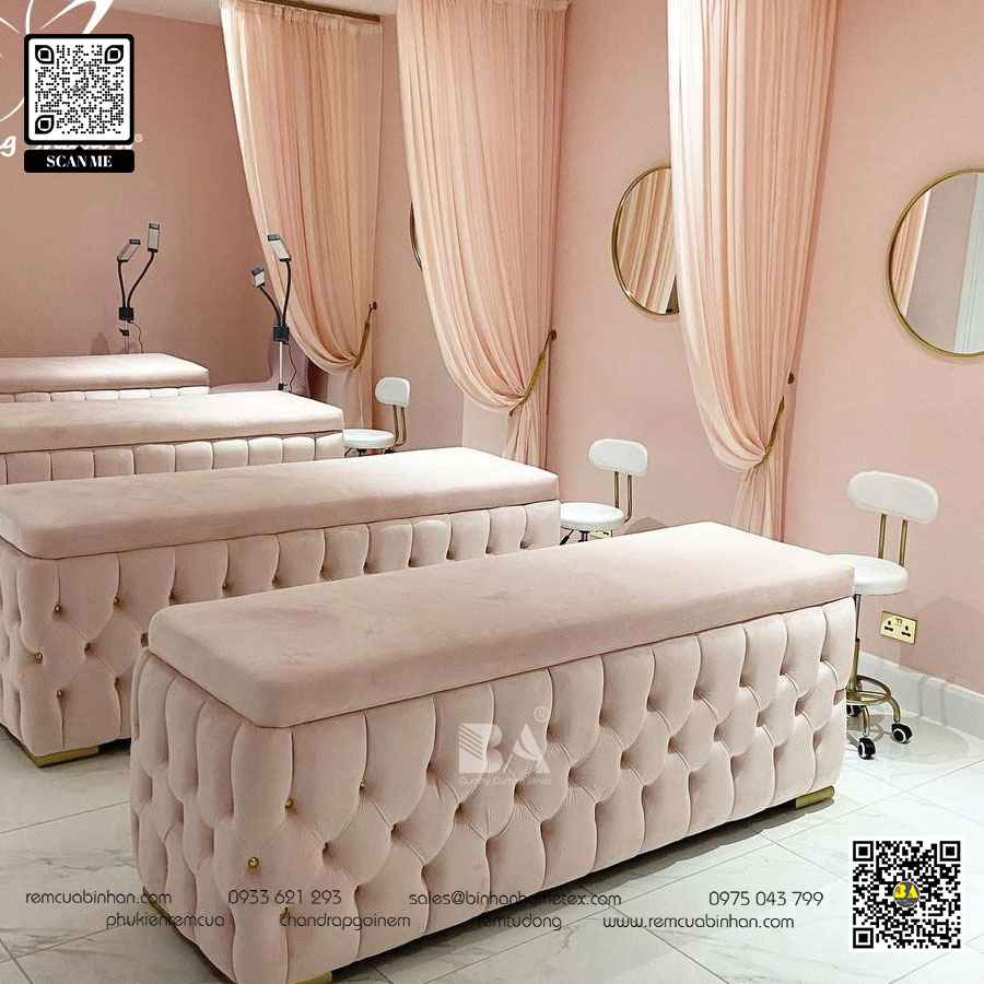 Phòng tránh những lỗi thường gặp khi chọn rèm voan cho spa