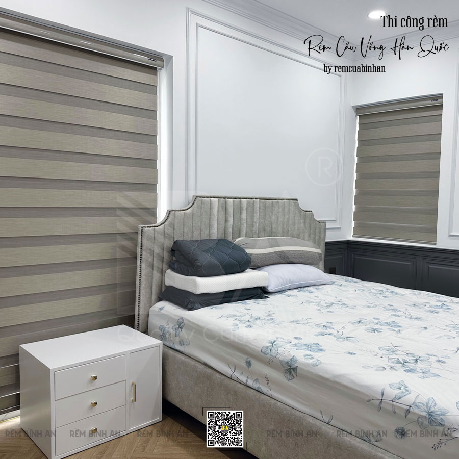 Rèm Cầu Vồng Hàn Quốc tại Jamona Golden Silk