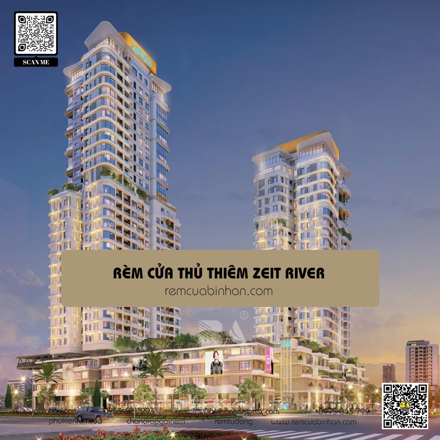 Rèm cửa An Phú New City Quận 2 - Thiết kế rèm cửa đẹp