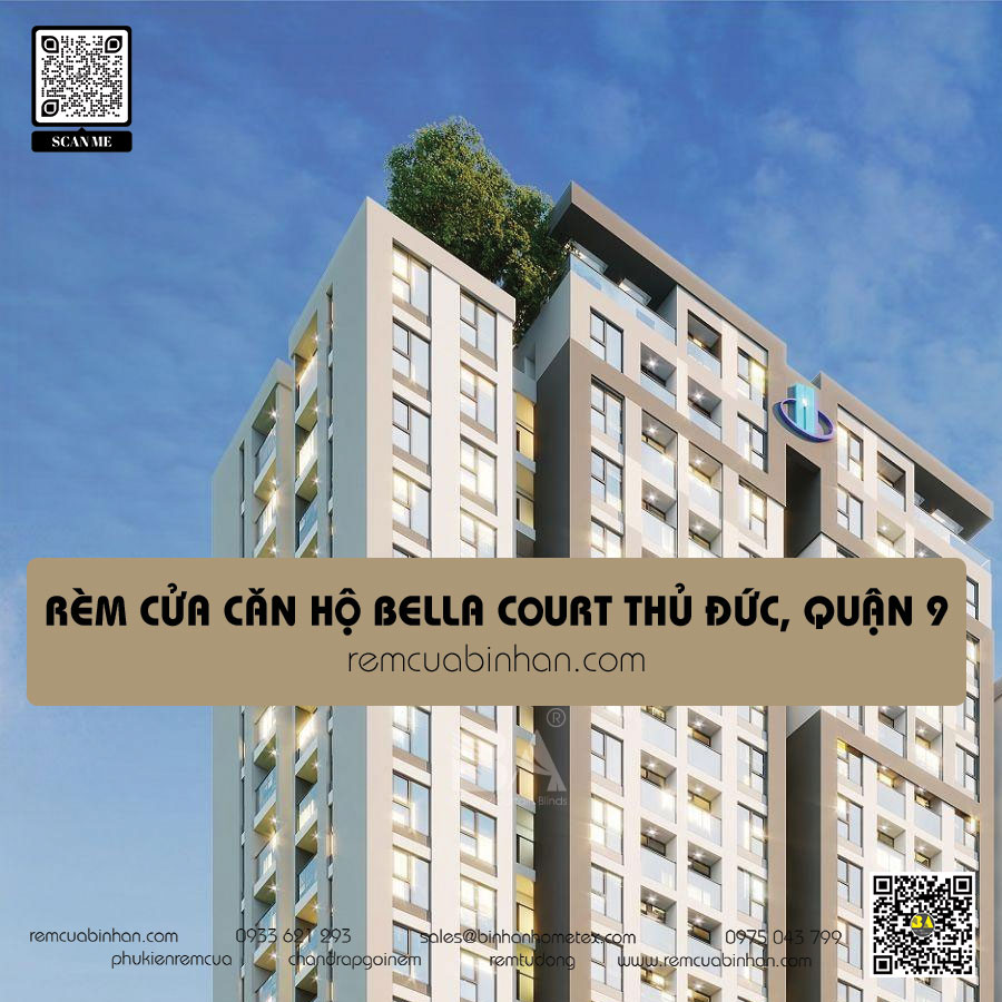Rèm Cửa Bella Court Thủ Đức - Giá Rẻ, Chất Lượng
