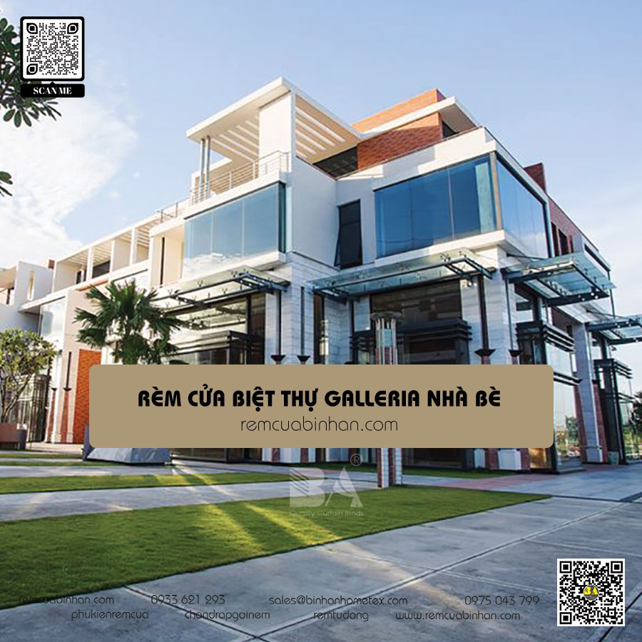 Rèm cửa biệt thự Galleria đẹp và chất lượng - Giá cực tốt