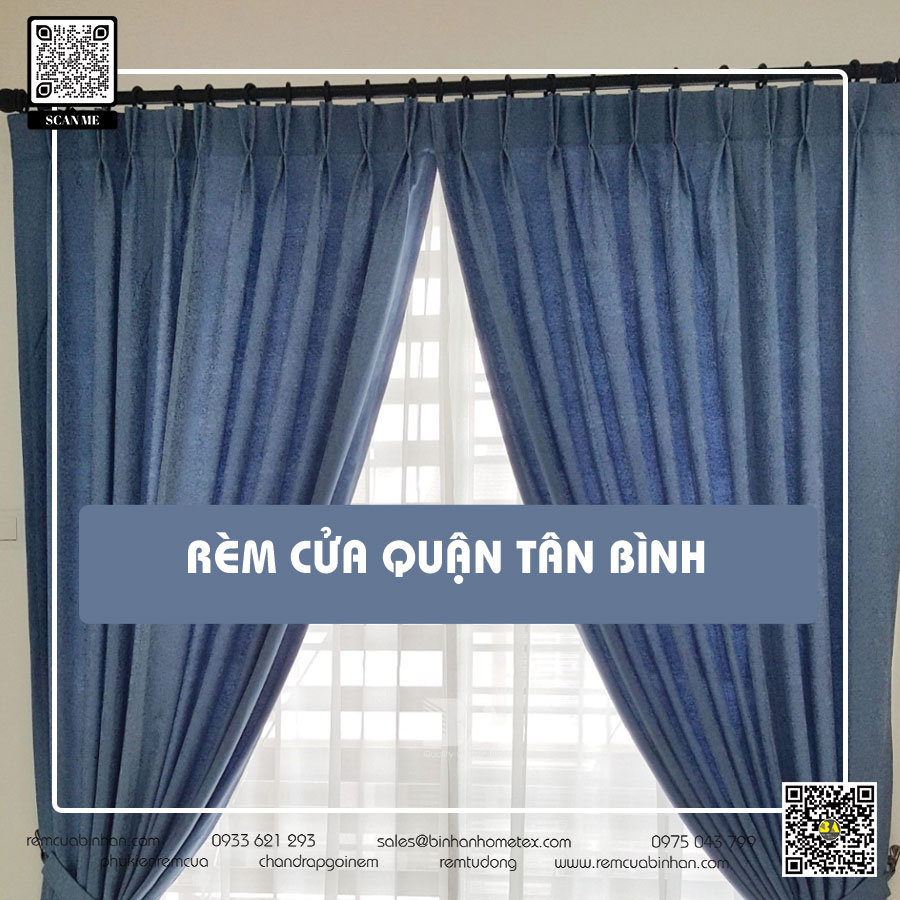 Lắp đặt rèm cửa Tân Bình - Rèm cửa đẹp và chất lượng