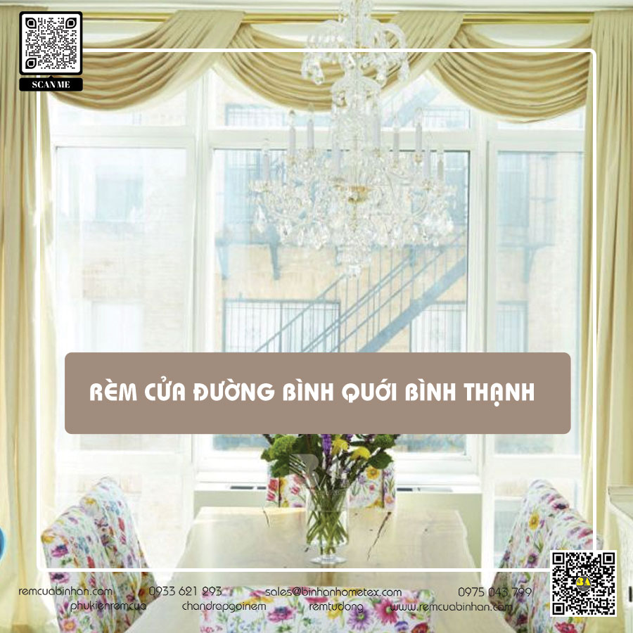 Rèm cửa Bình Thạnh Đường Bình Quới | Màn cửa Bình An - Chất lượng tuyệt vời và giá cả phải chăng