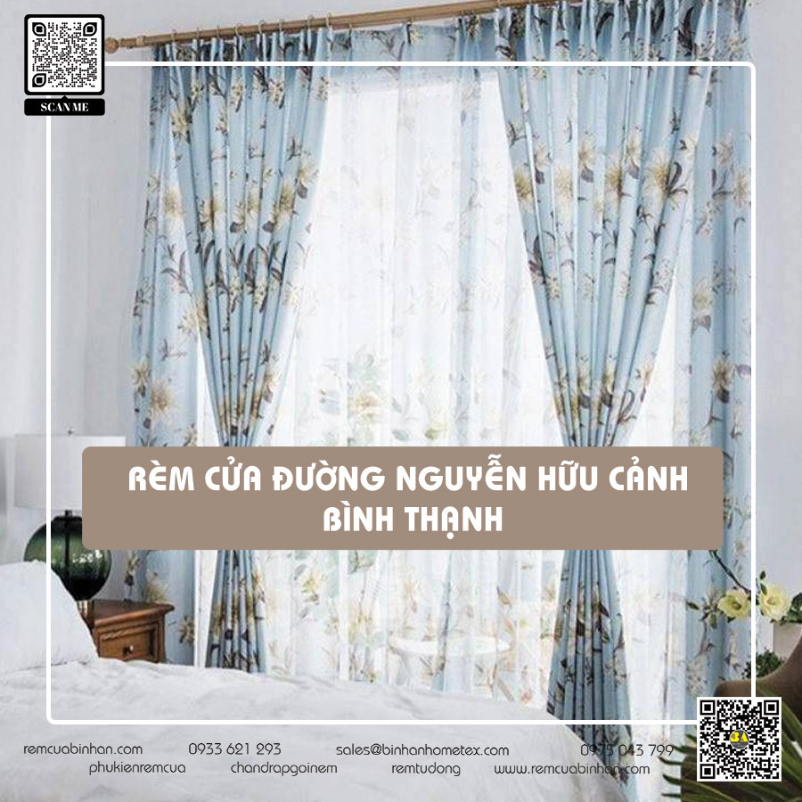 Rèm cửa Nguyễn Hữu Cảnh, Bình Thạnh, Tp. HCM | Chất lượng cao, giá cả phải chăng