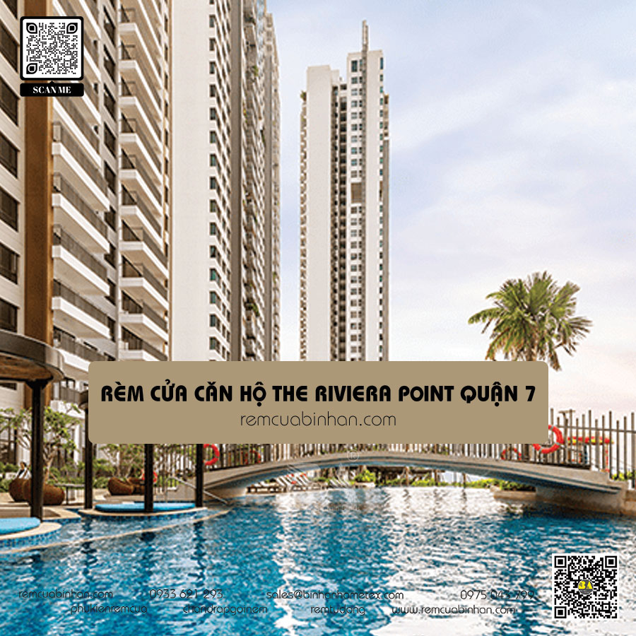 Rèm cửa căn hộ The View Riviera Point quận 7
