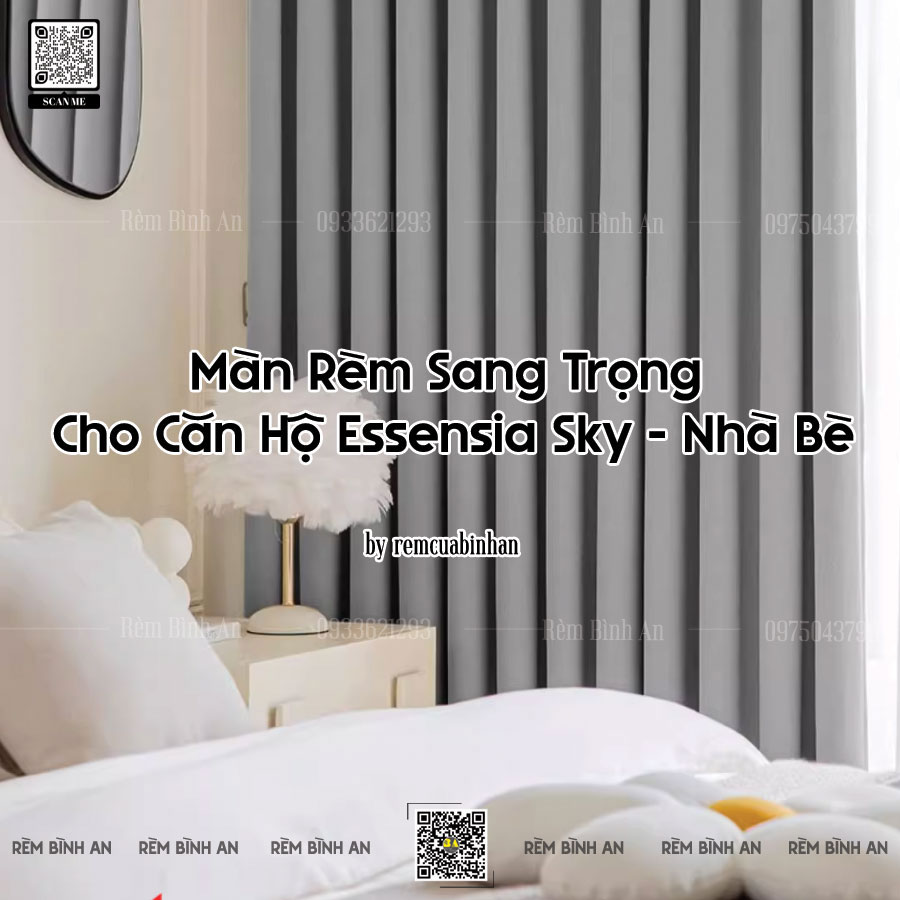 Rèm Cửa Cao Cấp Cho Chung Cư Khải Hoàn Prime