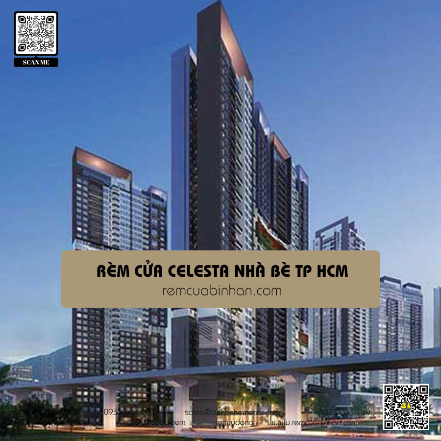 Rèm cửa Celesta Rise Nhà Bè chất lượng cao - Tạo không gian sống hoàn hảo