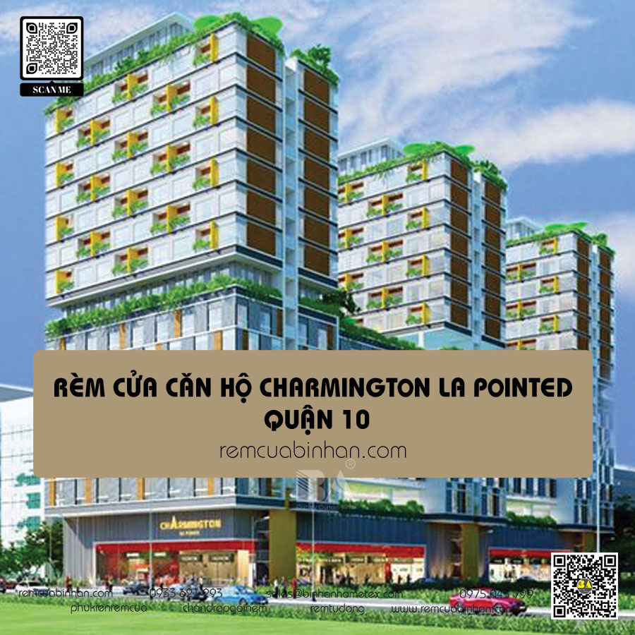 Rèm cửa Charmington La Pointe Quận 10 | Giá tốt nhất