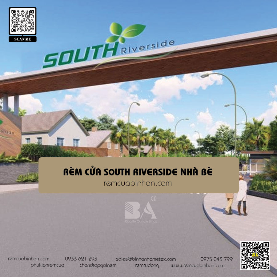 Rèm cửa chất lượng cao cho South Riverside Nhà Bè