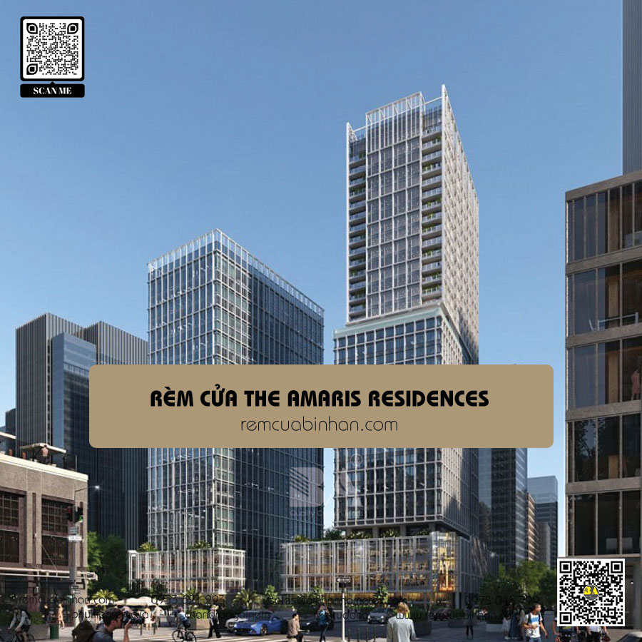 Rèm cửa chất lượng cho The Amaris Residences