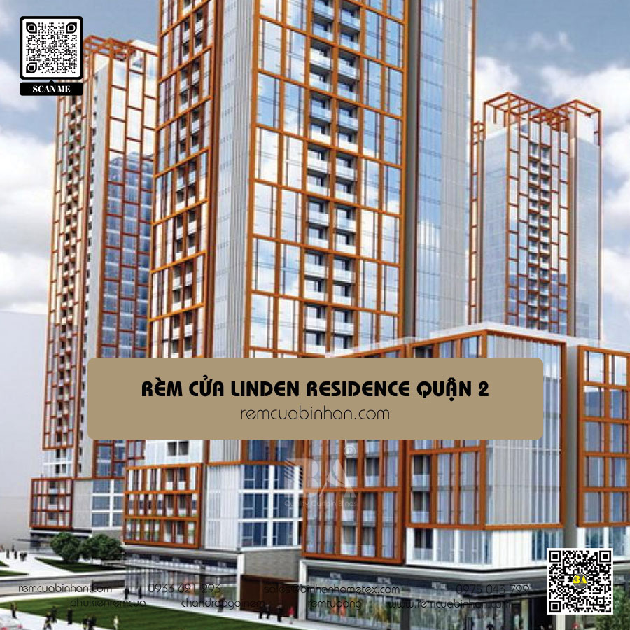 Rèm cửa cho căn hộ Linden Residences Quận 2 - Rèm Cửa Bình An