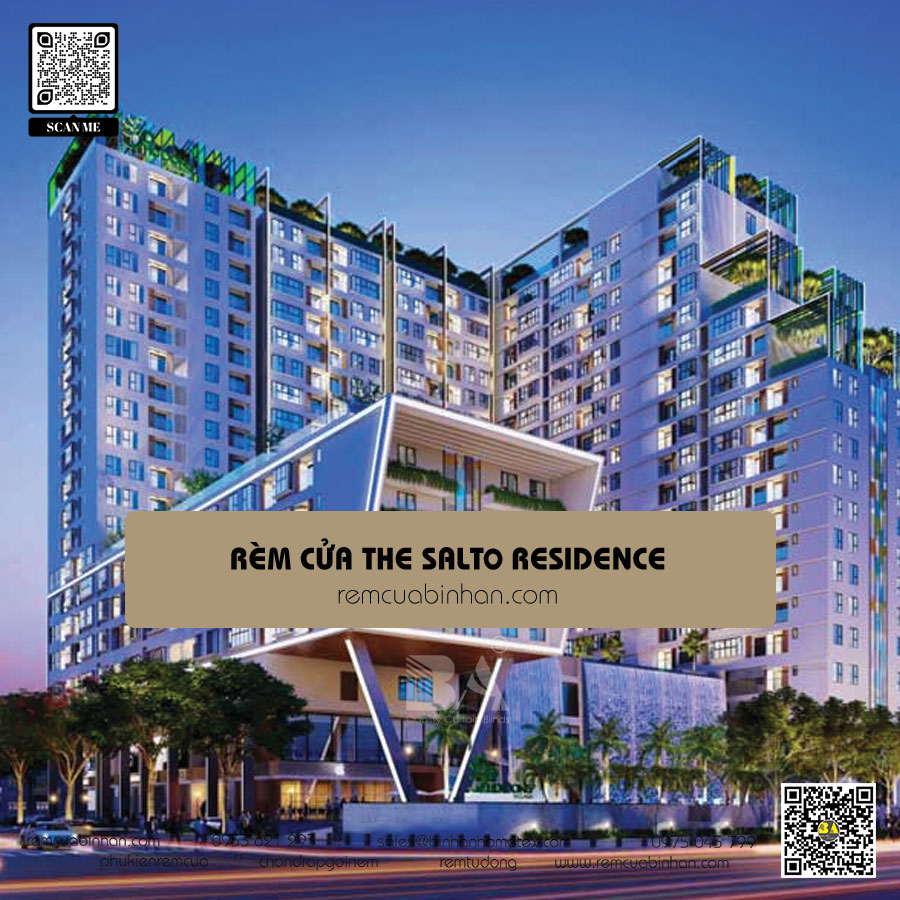 Rèm cửa cho Căn hộ Salto Residence | Đa dạng mẫu mã, chất liệu