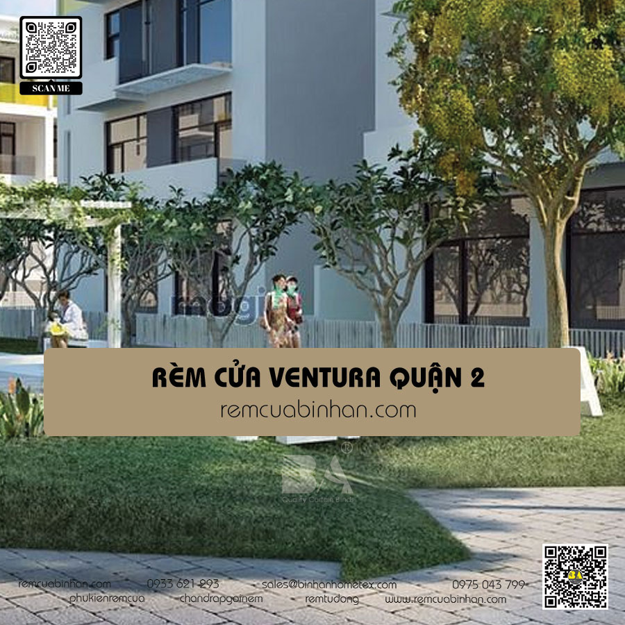 Rèm cửa cho dự án Ventura Quận 2