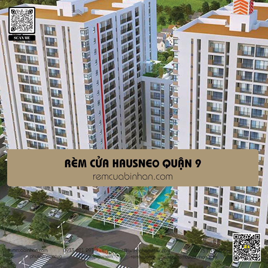 Rèm cửa cho Khu căn hộ HausNeo Quận 9 | Giá tốt nhất