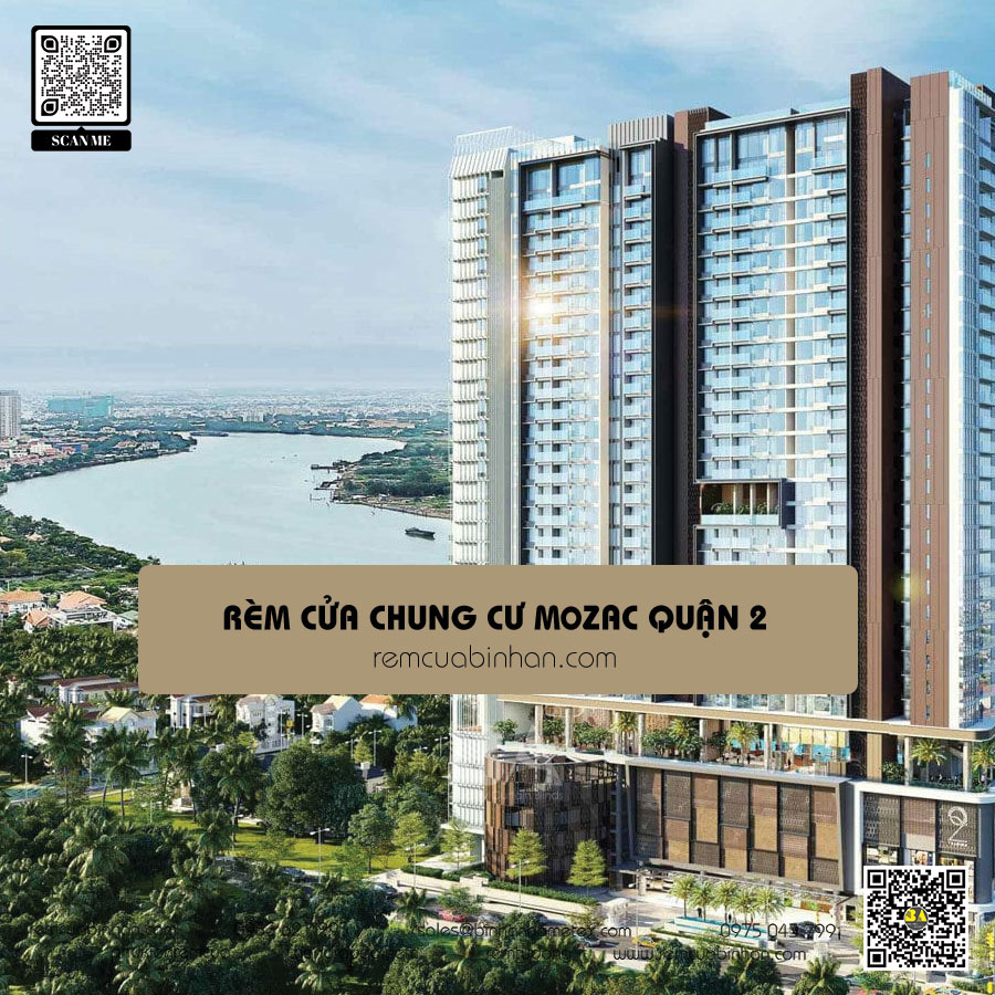 Rèm cửa chung cư Mozac - Đẳng cấp sang trọng