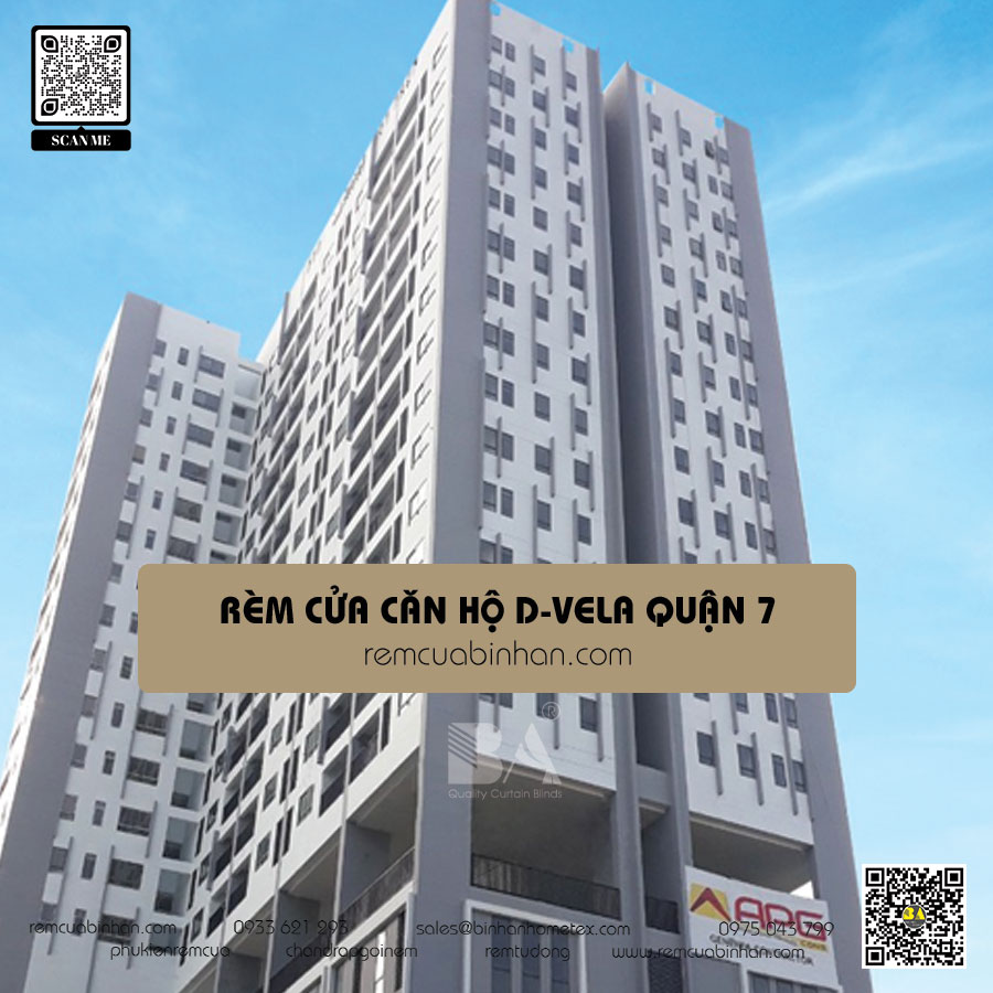 Rèm Cửa D-Vela Căn Hộ Quận 7 - Chất Lượng Uy Tín