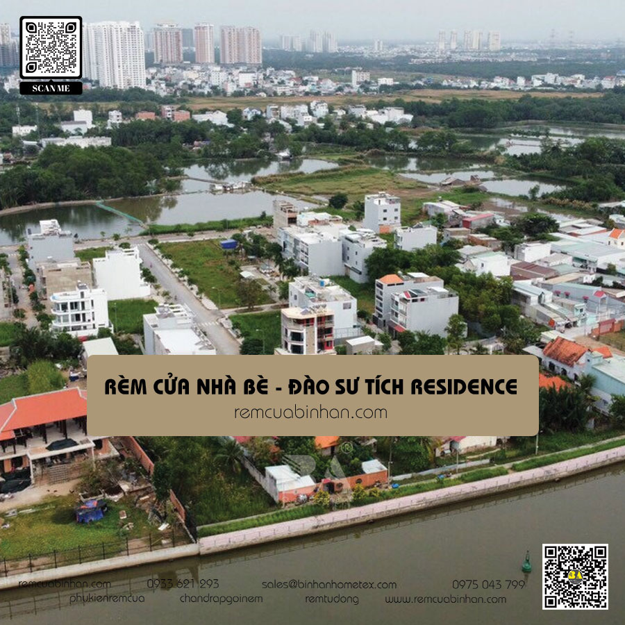 Rèm cửa Đào Sư Tích Residence - Giá tốt, Chất lượng cao