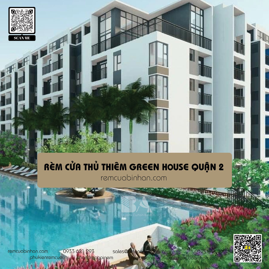 Rèm cửa đẹp cho Thủ Thiêm Green House