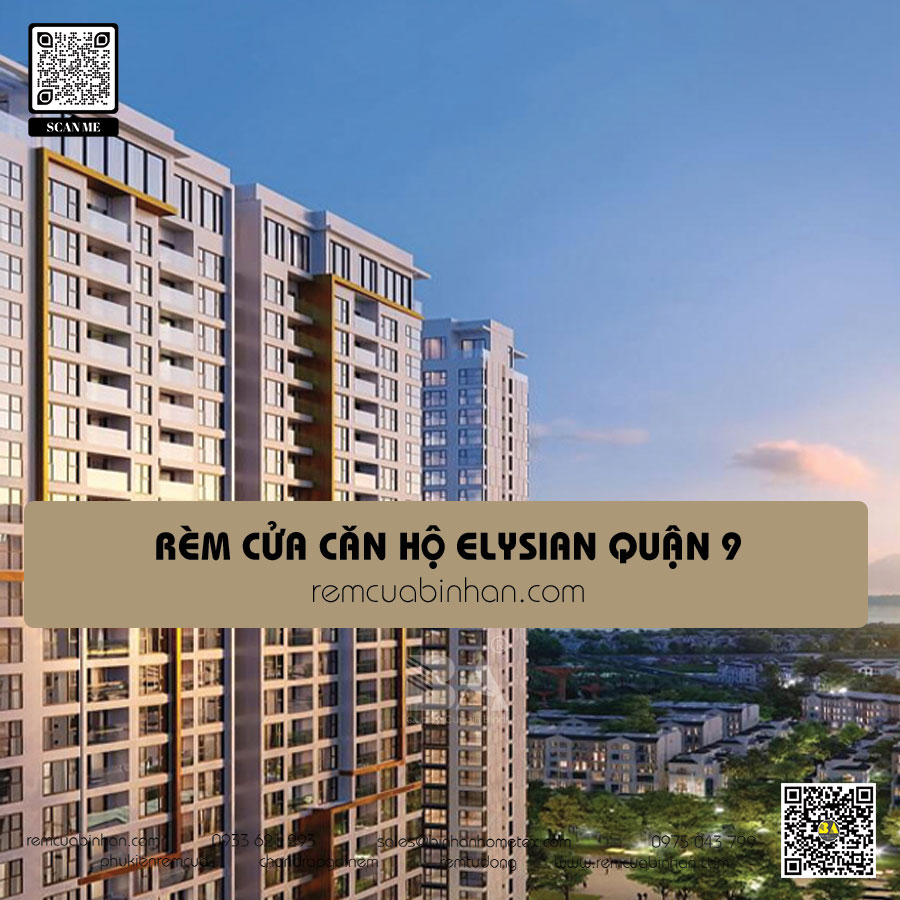 Rèm cửa Elysian Quận 9 | Tự tin trang trí rèm cửa đẹp
