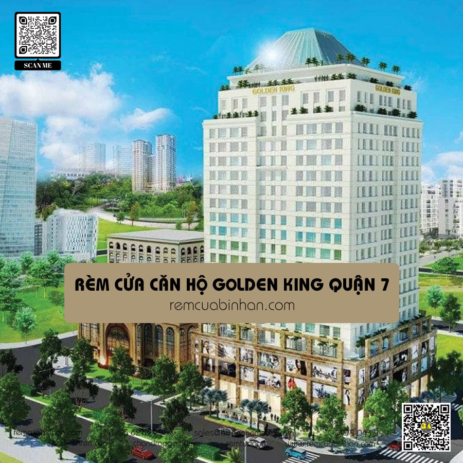 Rèm cửa Golden King quận 7 | Cửa hàng uy tín tại TP. HCM