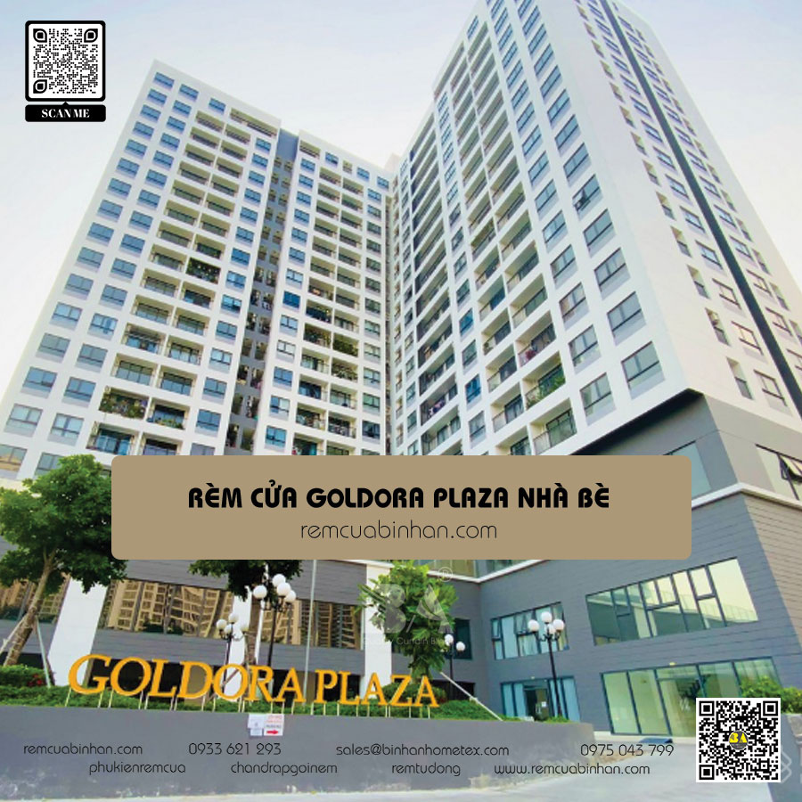 Rèm cửa Goldora Plaza Nhà Bè - Nhận báo giá ngay