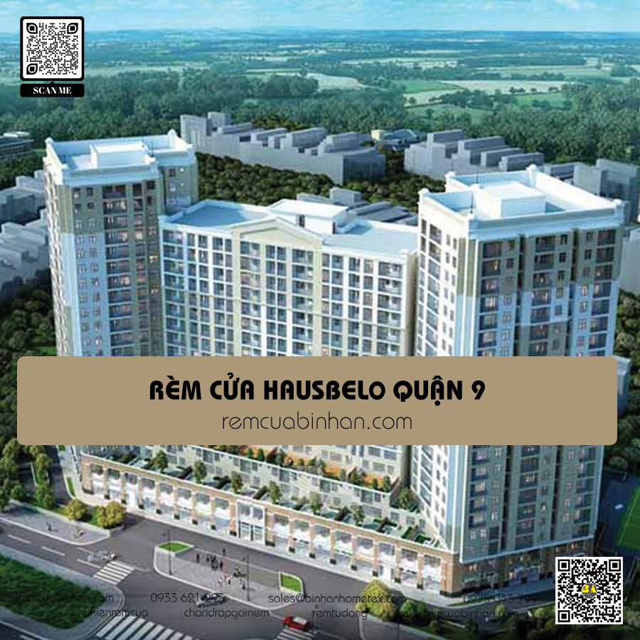 Rèm cửa Hausbelo Quận 9 - thi công lắp đặt rèm cửa đẹp