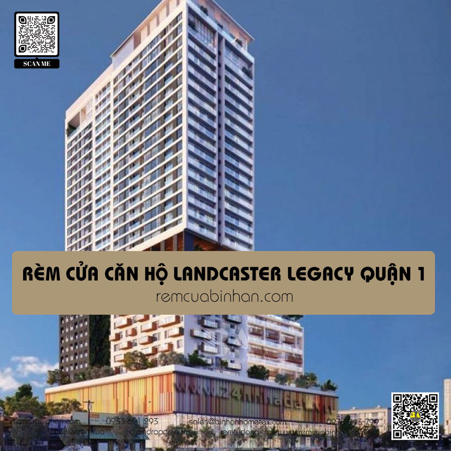 Rèm cửa Lancaster Legacy Quận 1 | Tinh tế và đẳng cấp