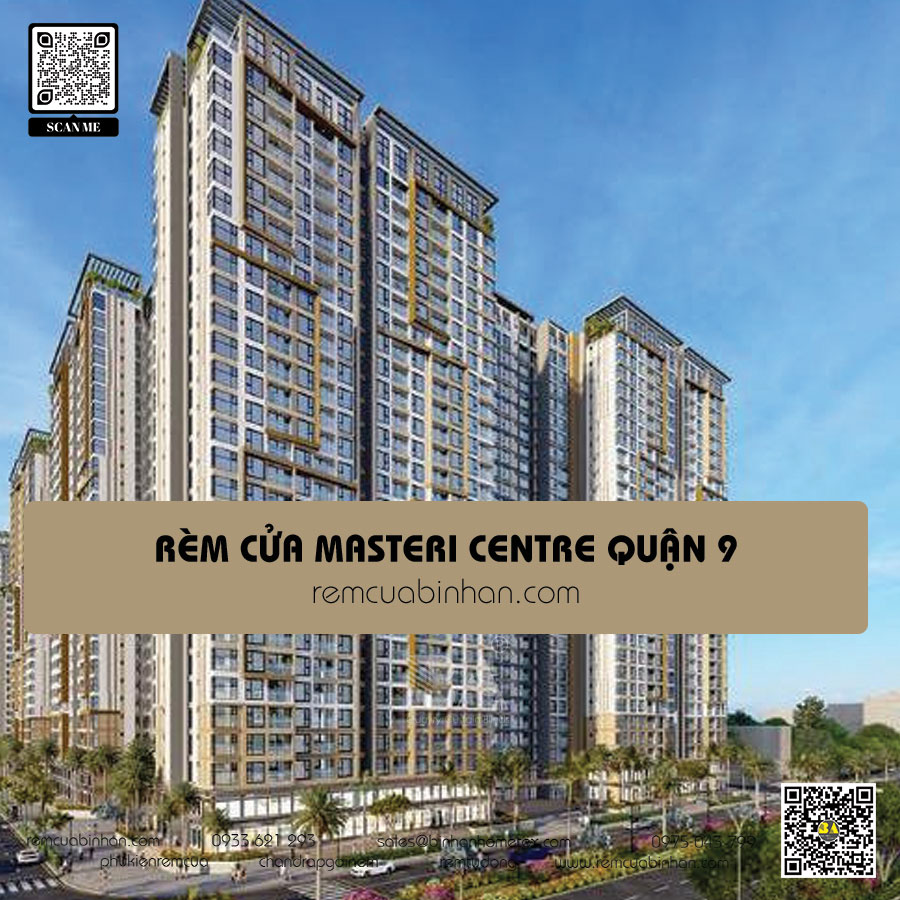 Rèm cửa Masteri Centre Point Quận 9 chất lượng, giá tốt