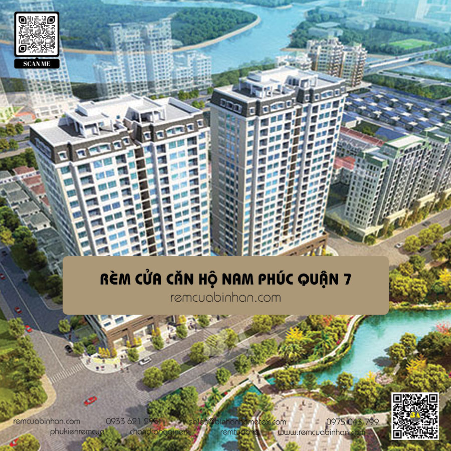 Rèm cửa Nam Phúc - Le Jardin: Chất lượng và phong cách