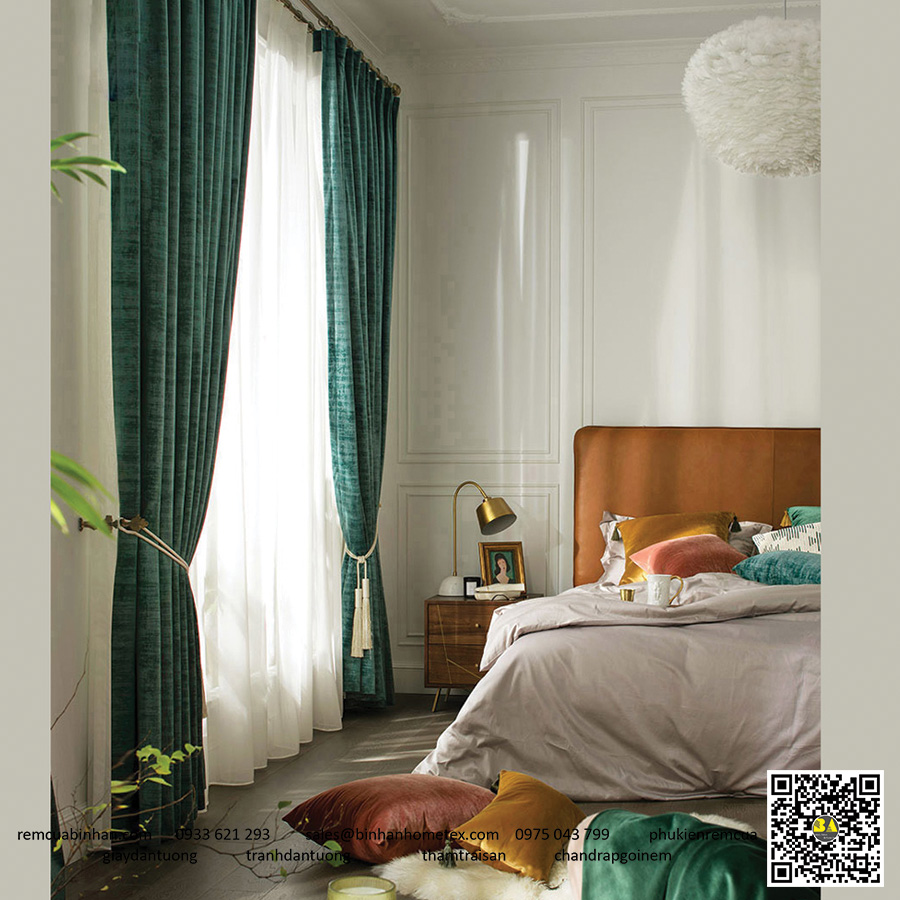 Top 15 mẫu rèm phòng ngủ đẹp nhất | Rèm Bình An