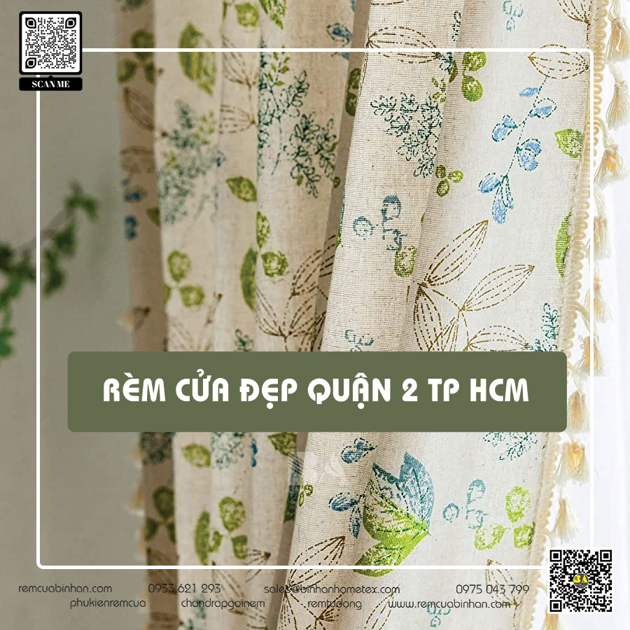 Rèm cửa căn hộ Sunrise City View Quận 7 - Sự lựa chọn hoàn hảo cho không gian sống đẳng cấp | Bình An