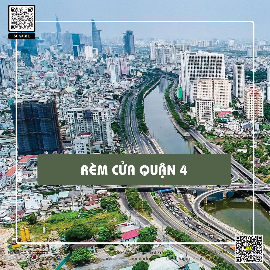 Rèm cửa quận 4 cao cấp tại TP HCM | Màn rèm Bình An - Sự lựa chọn tuyệt vời cho không gian sống