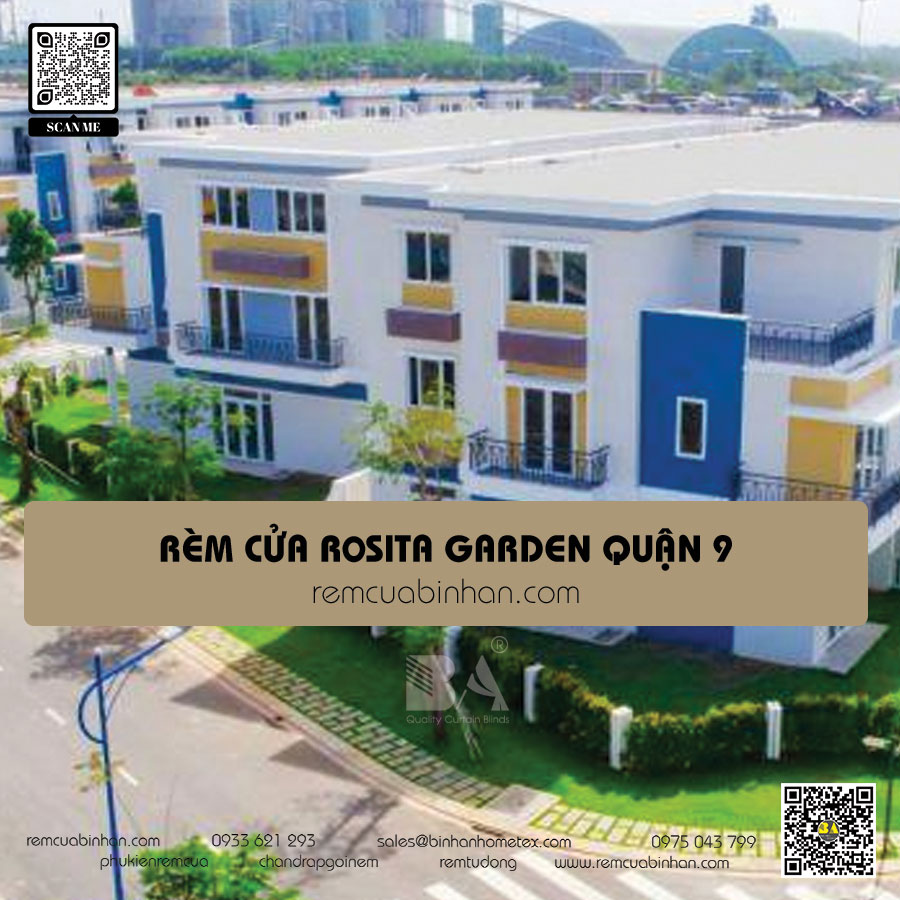 Rèm cửa Rosita Garden - Chất lượng và thiết kế đẹp