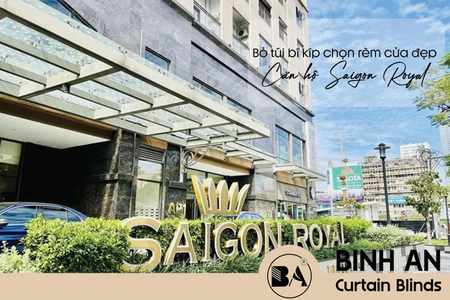 Rèm cửa cho căn hộ Saigon Royal