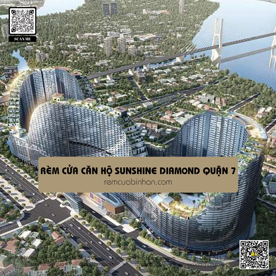 Rèm cửa Sunshine Diamond River Quận 7 | Giá rẻ - Đẹp