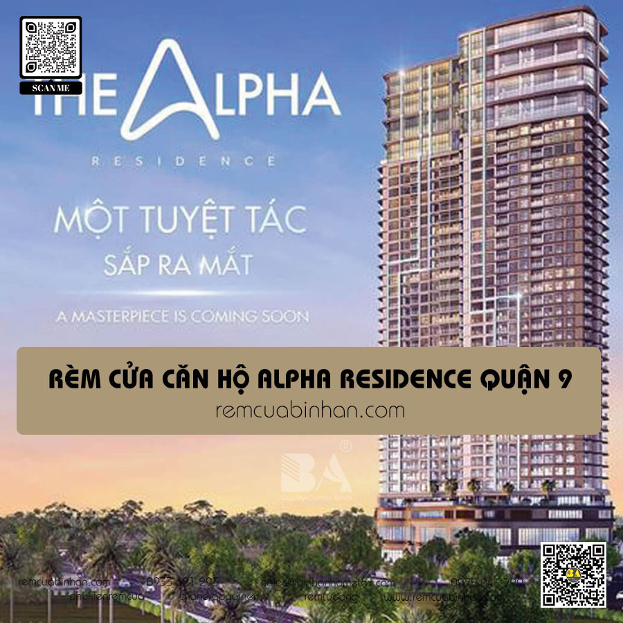 Rèm cửa The Alpha Residence | Thiết kế độc đáo, đẳng cấp