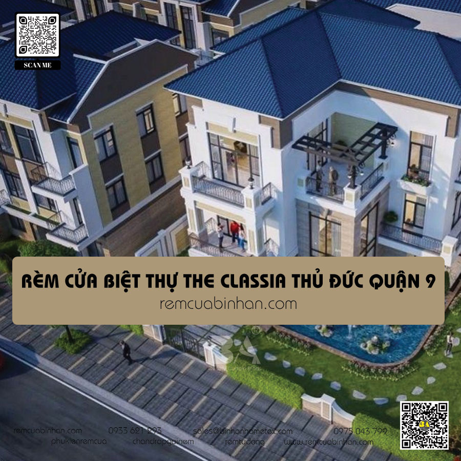 Rèm cửa The Classia Thủ Đức - Rèm cửa uy tín rèm cao cấp