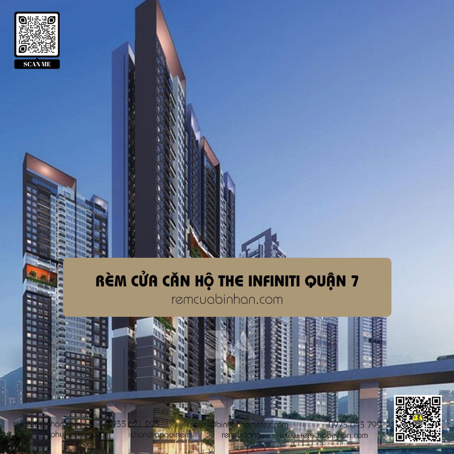 Rèm cửa The Infiniti - Riviera Point Quận 7