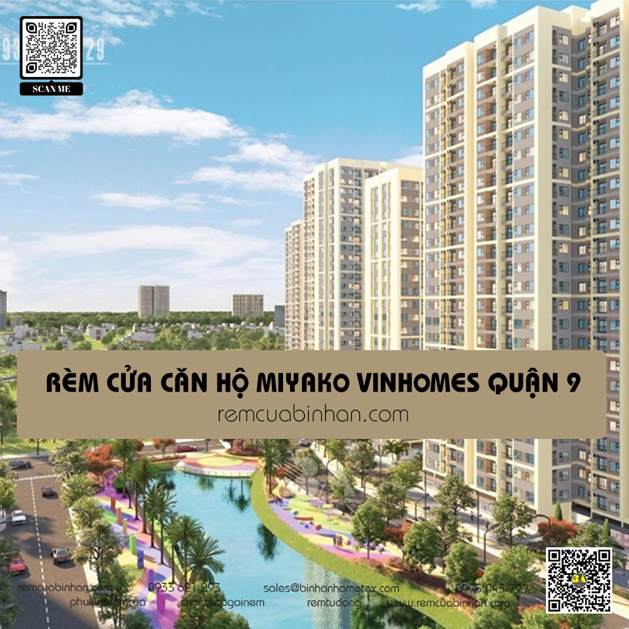 Rèm cửa The Miyako Vinhomes Grand Park Quận 9